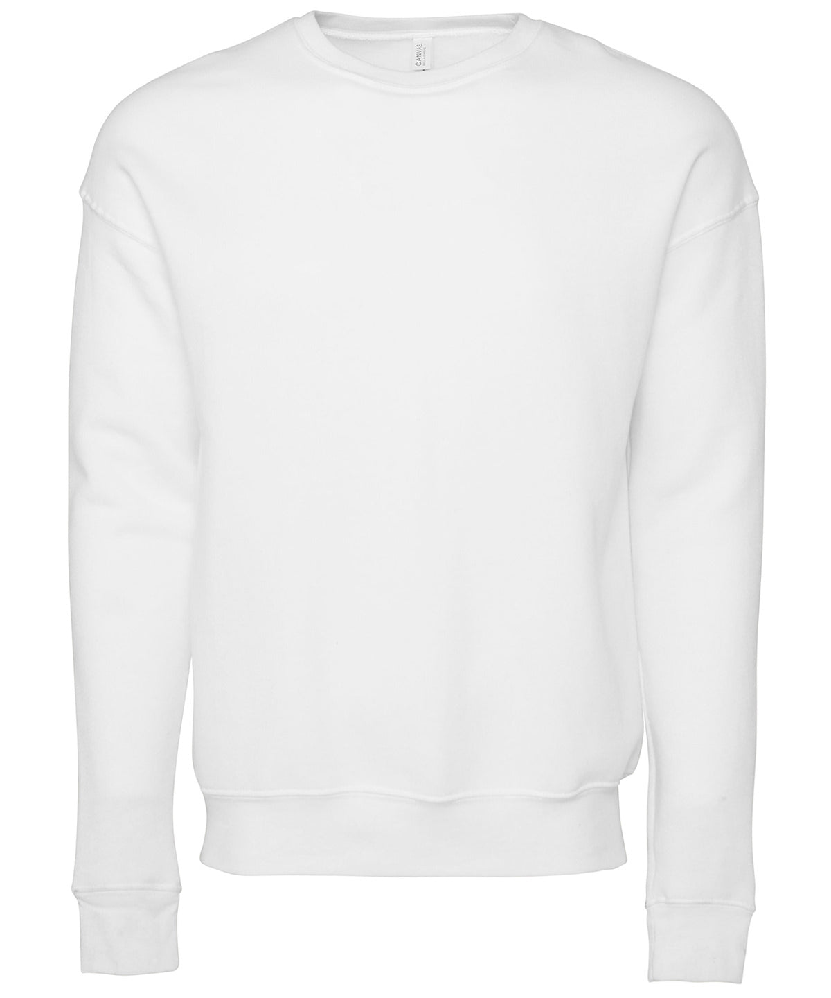 DTG White - Unisex drop shoulder fleece - GarmentEmbroidery