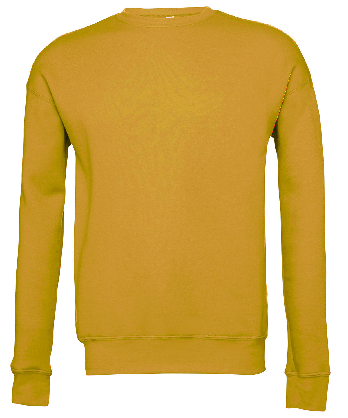 Heather Mustard - Unisex drop shoulder fleece - GarmentEmbroidery