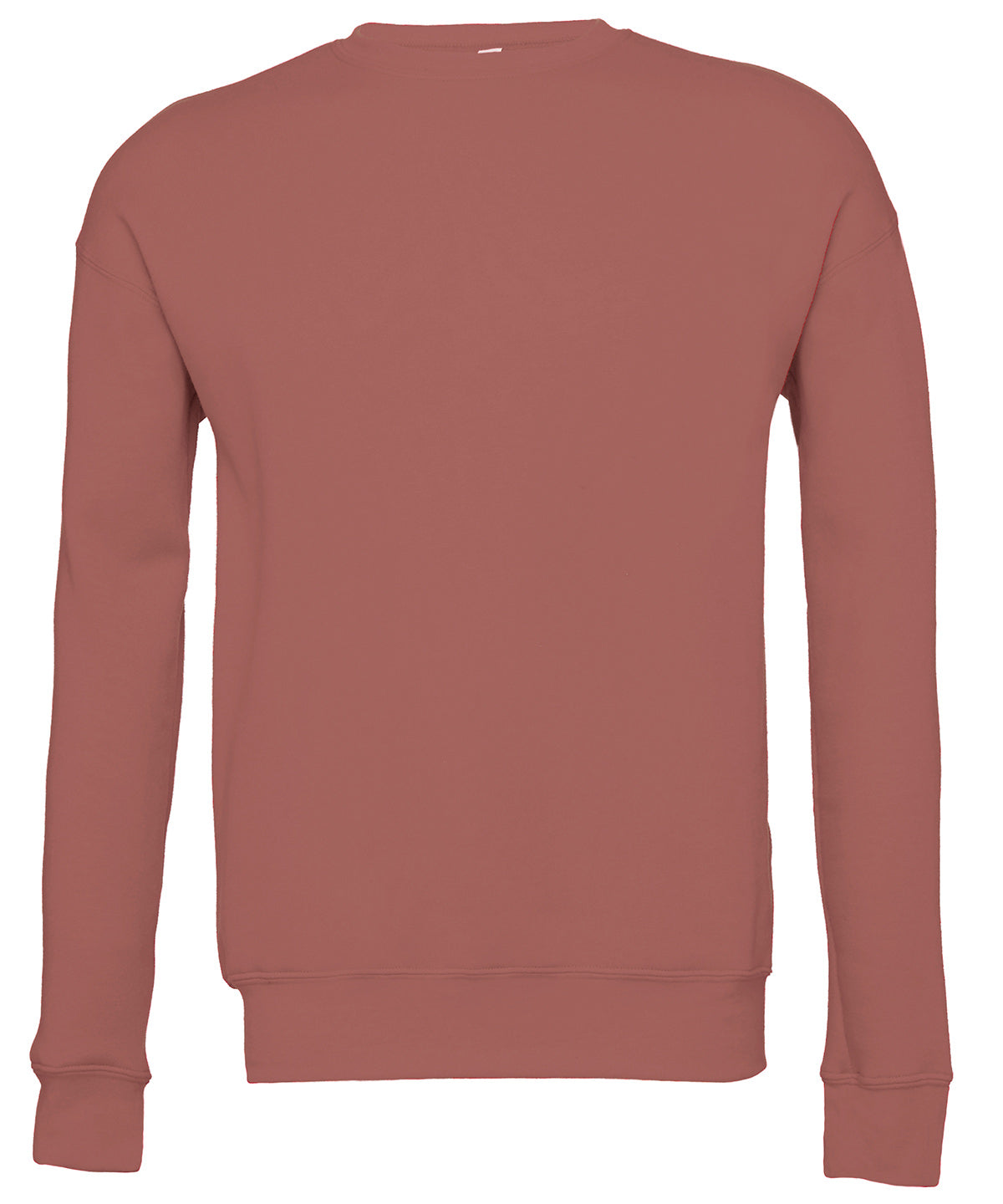 Mauve - Unisex drop shoulder fleece - GarmentEmbroidery