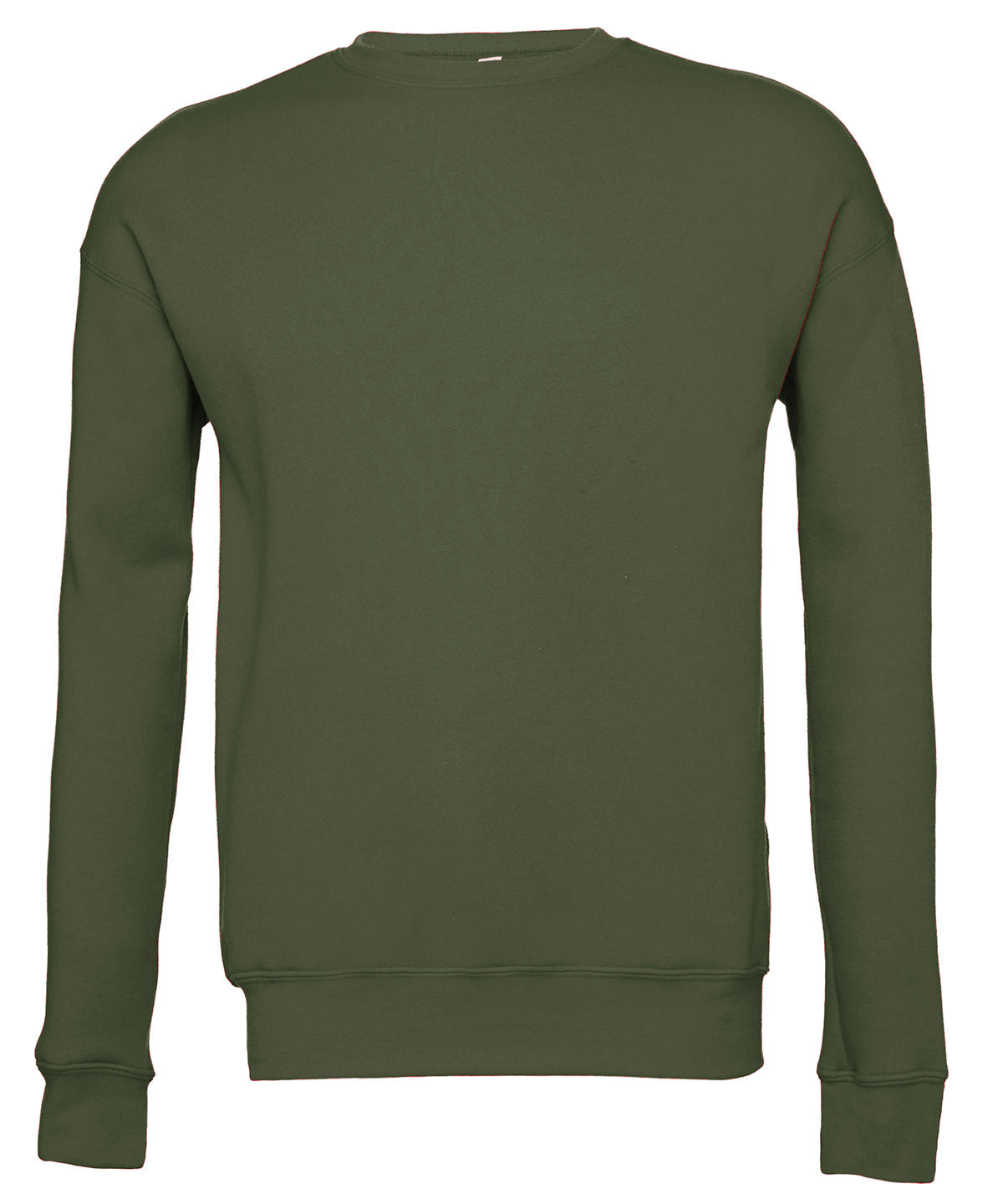 Military Green - Unisex drop shoulder fleece - GarmentEmbroidery