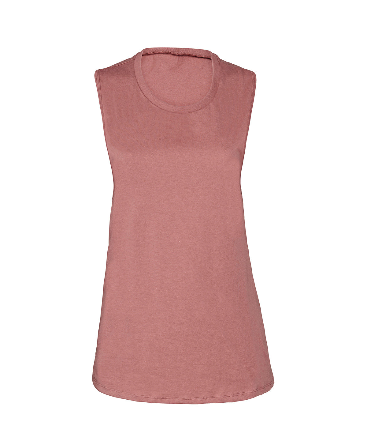 Mauve - Women's Jersey muscle tank - GarmentEmbroidery