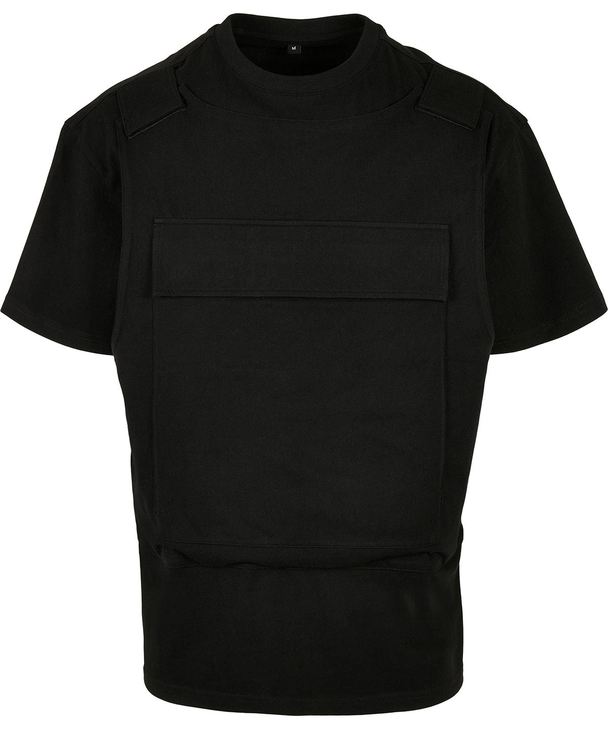 Black - Oversized bulletproof tee - GarmentEmbroidery