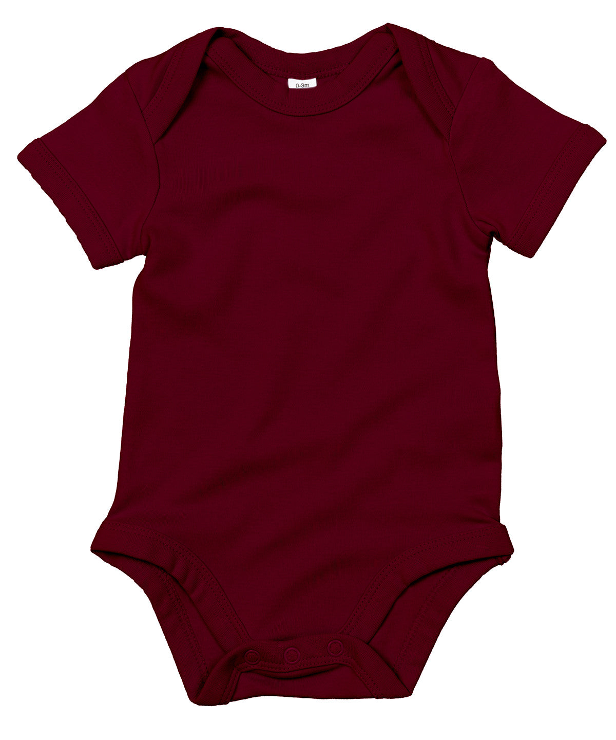 Burgundy - Baby bodysuit - GarmentEmbroidery