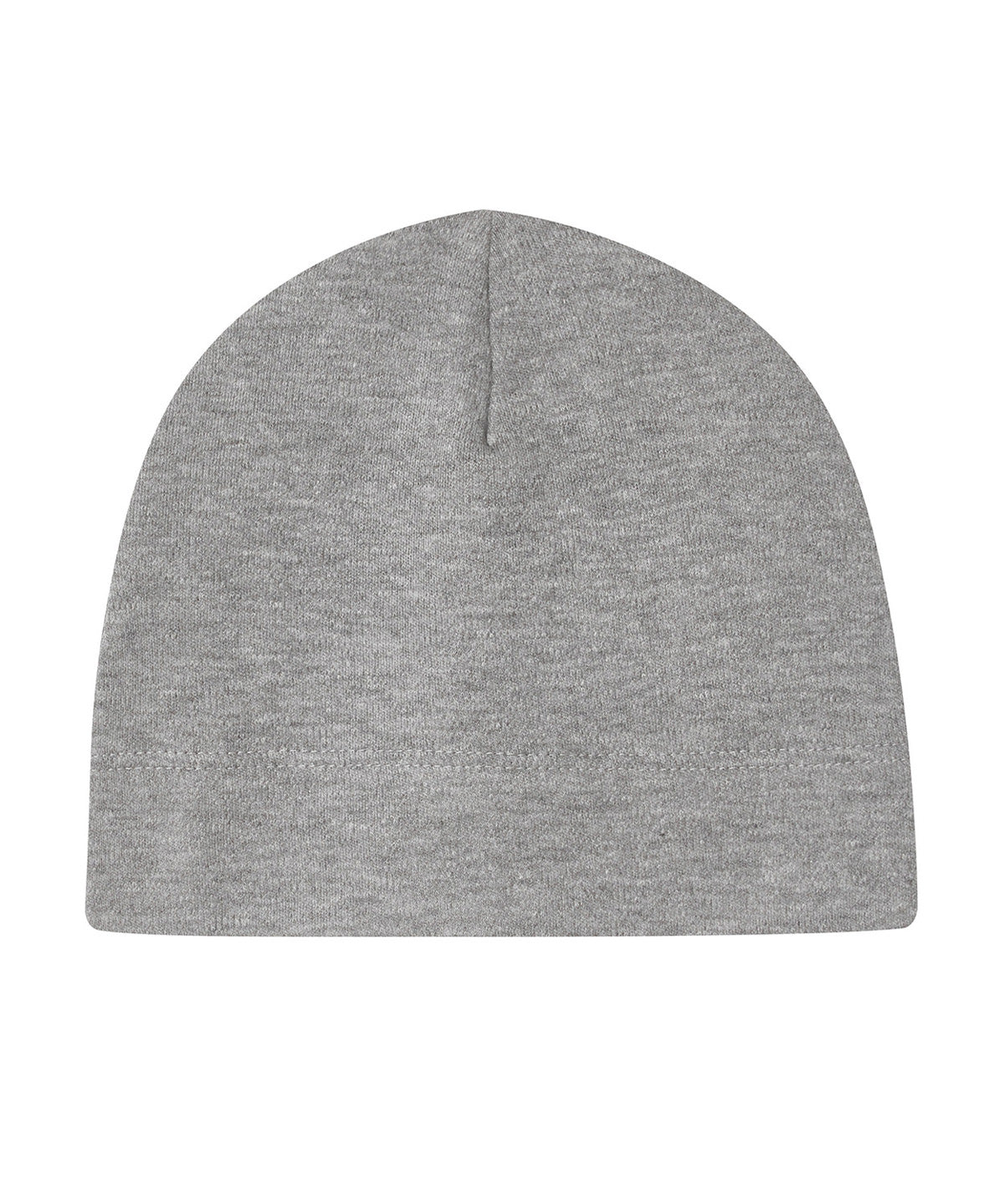 Heather Grey Melange - Baby hat - GarmentEmbroidery