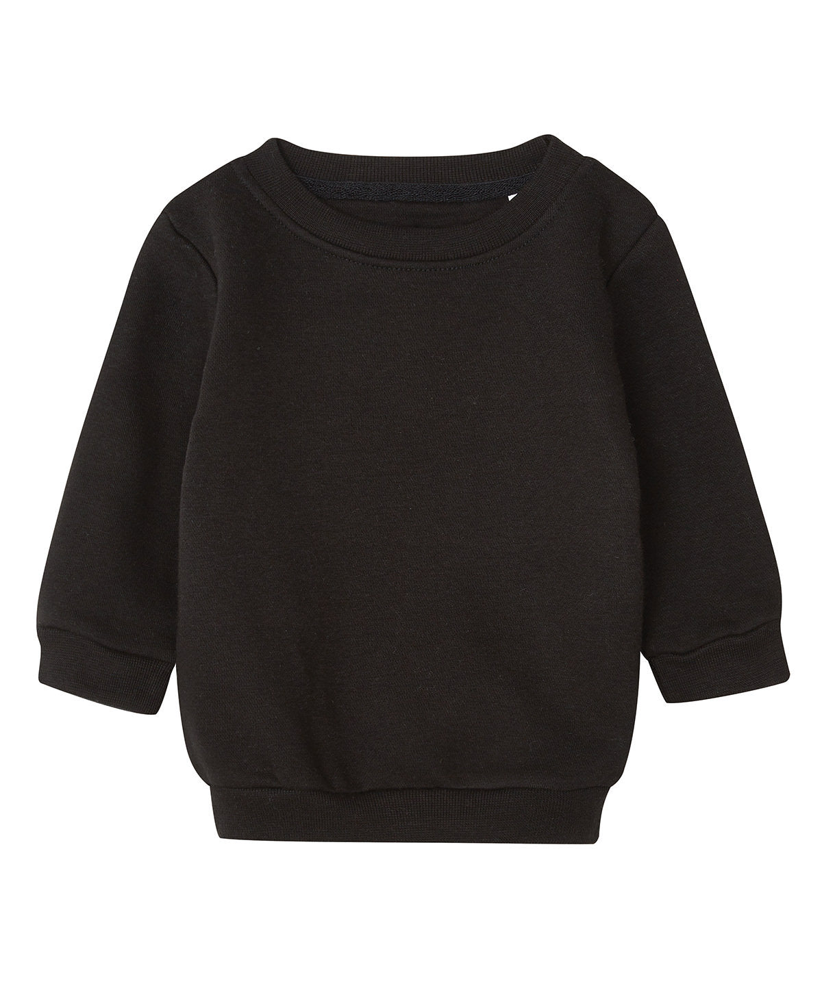 Black - Baby essential sweatshirt - GarmentEmbroidery
