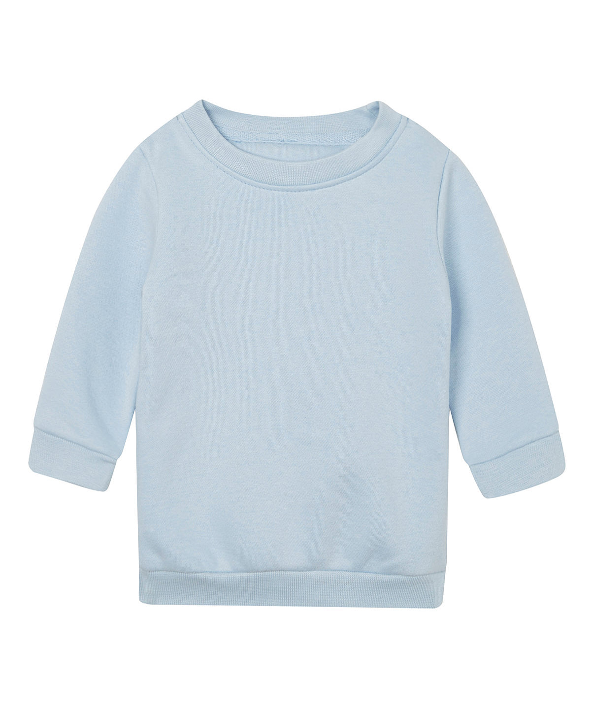 Dusty Blue - Baby essential sweatshirt - GarmentEmbroidery