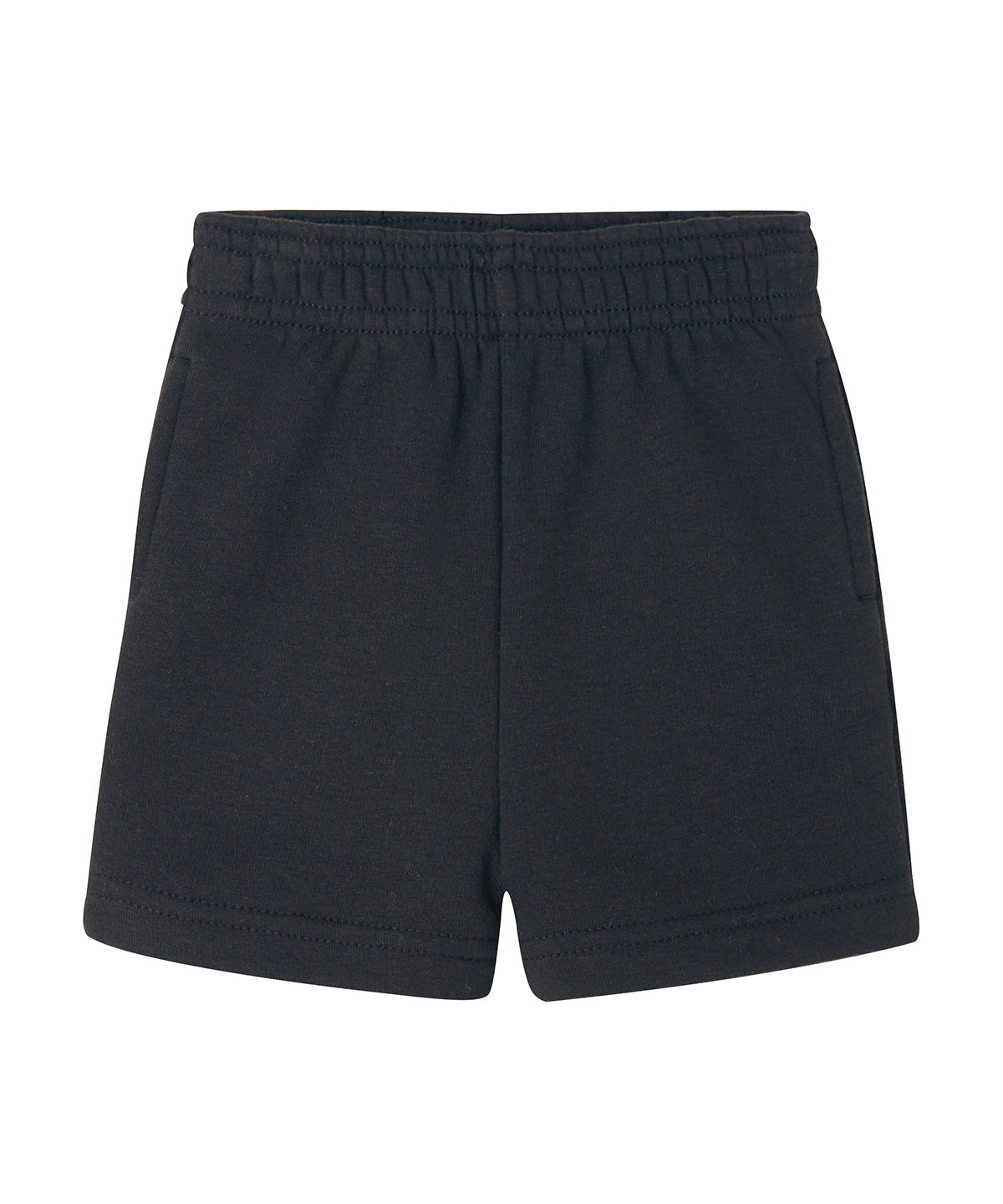 Black - Baby essential shorts - GarmentEmbroidery