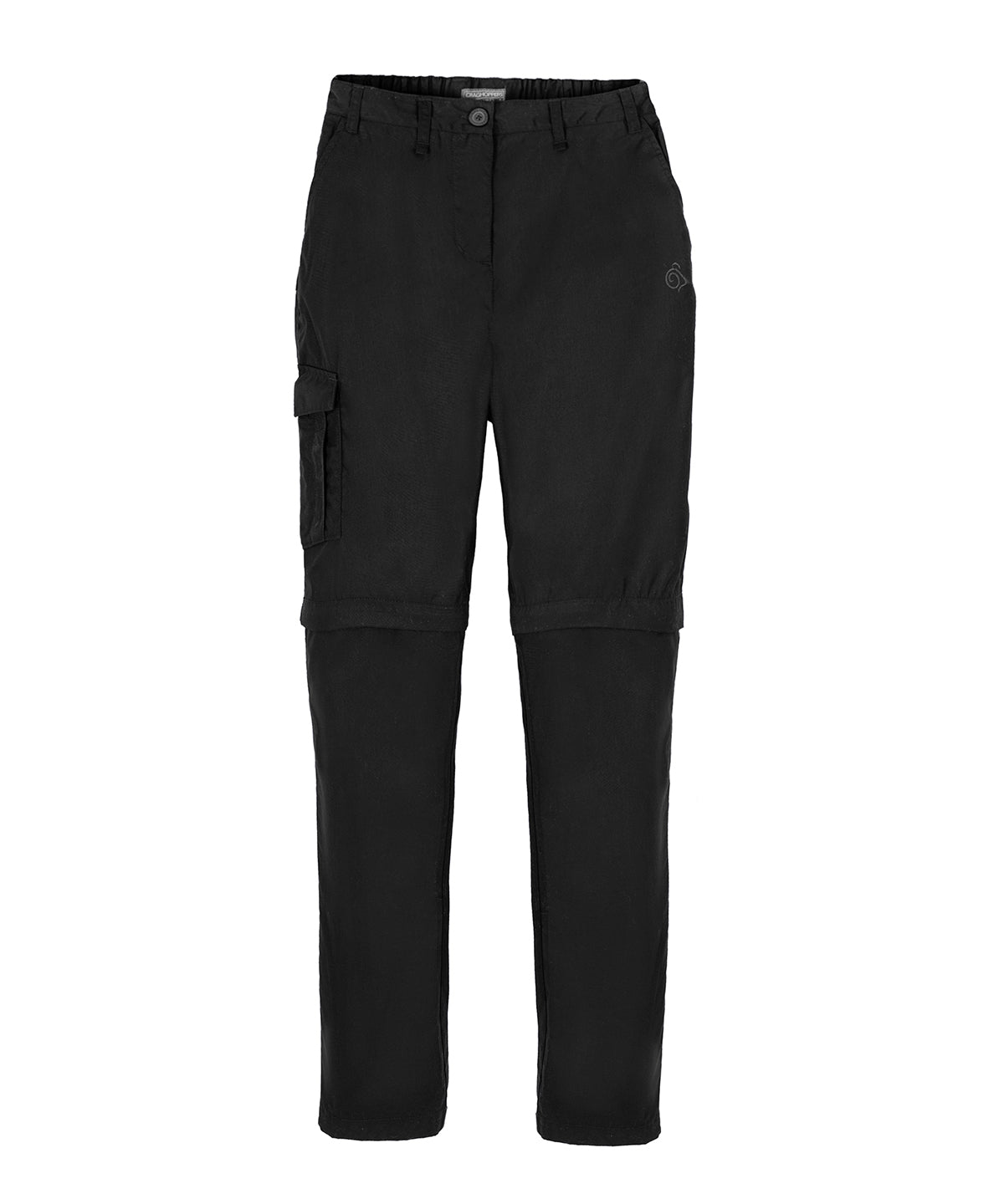 Black - Expert women’s Kiwi convertible trousers - GarmentEmbroidery