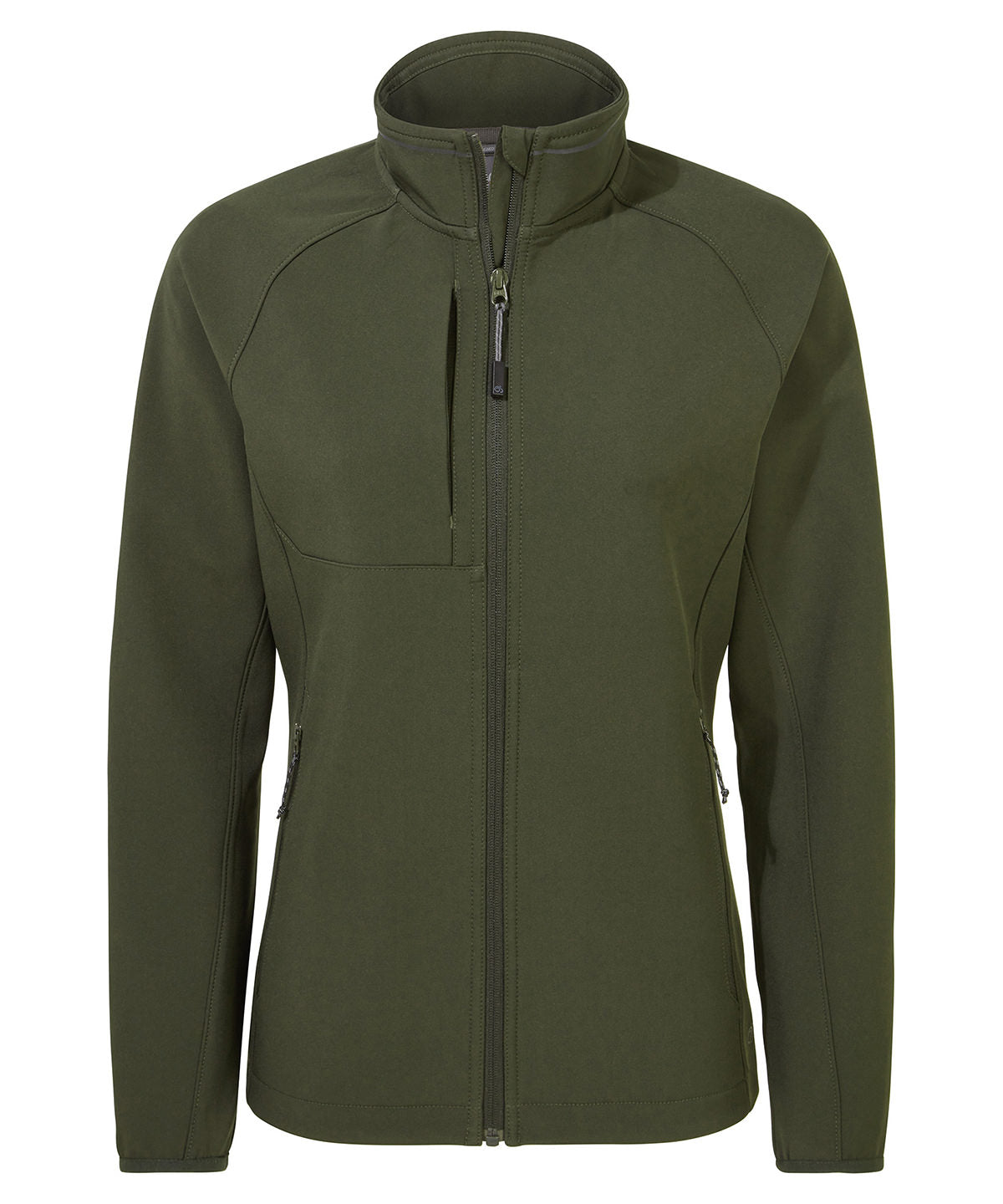 Dark Cedar - Expert women’s Basecamp softshell jacket - GarmentEmbroidery