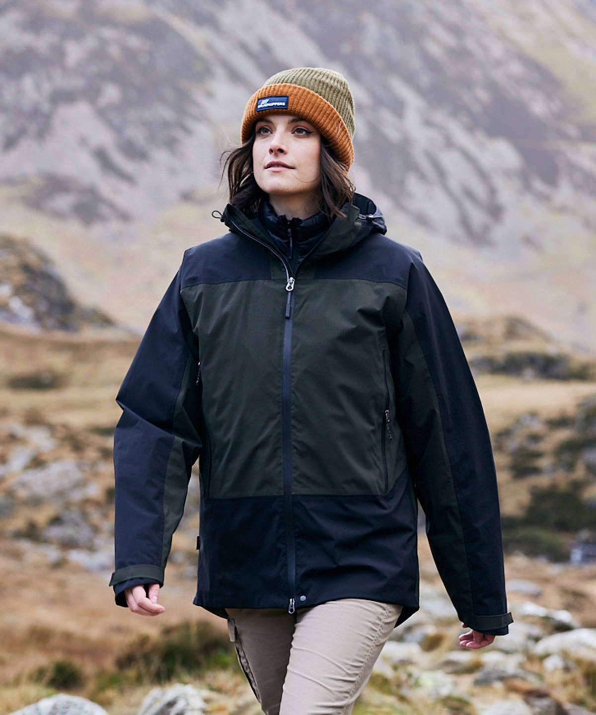 Poseidon Blue/Navy - Expert active jacket - GarmentEmbroidery