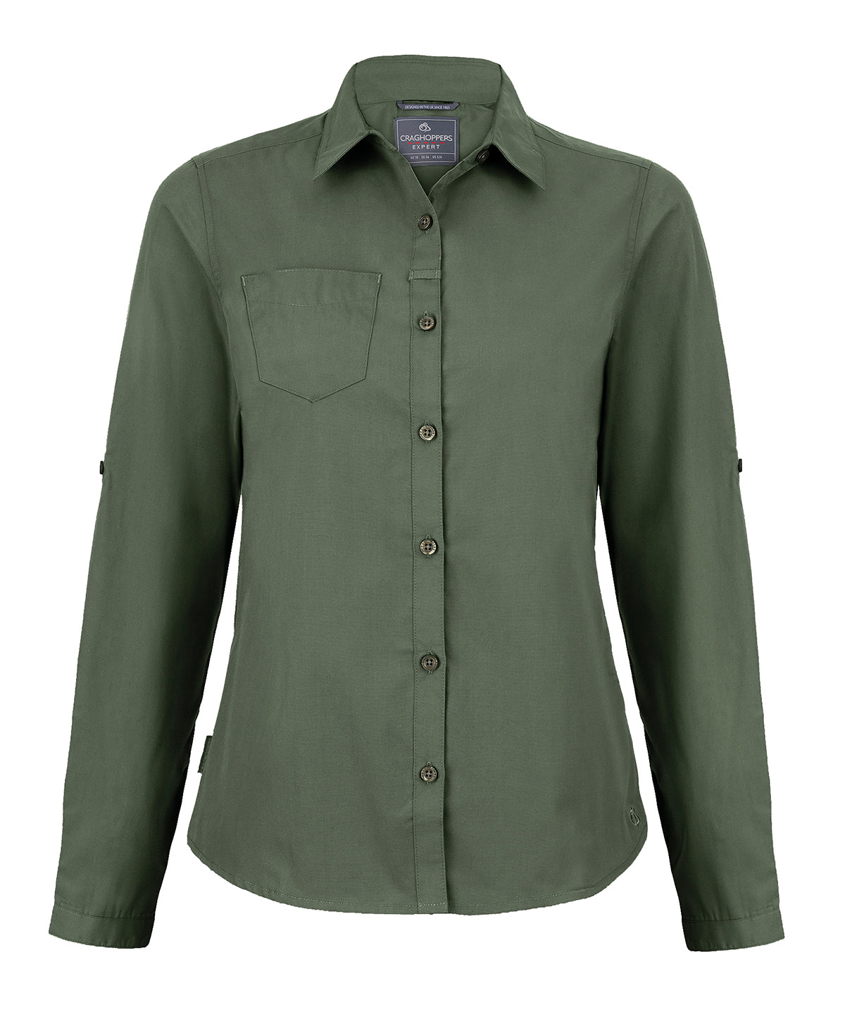 Cedar - Expert women’s Kiwi long-sleeved shirt - GarmentEmbroidery
