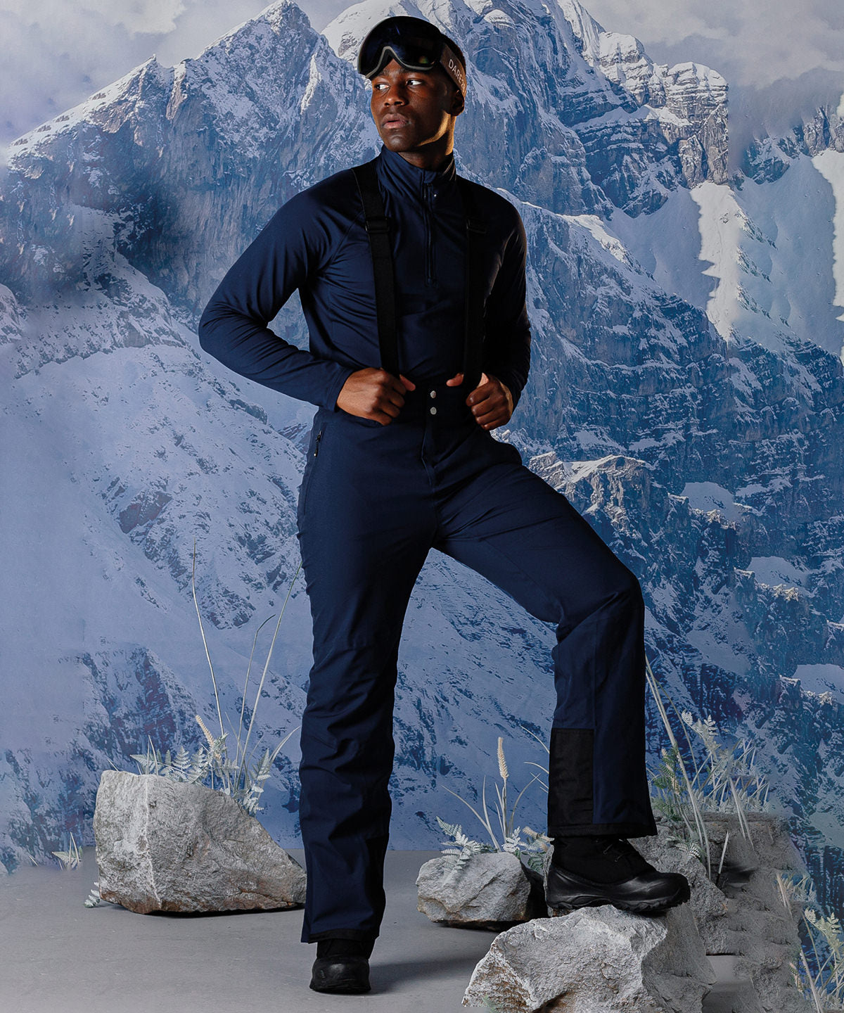 Nightfall Navy - Standfast wintersport pants - GarmentEmbroidery