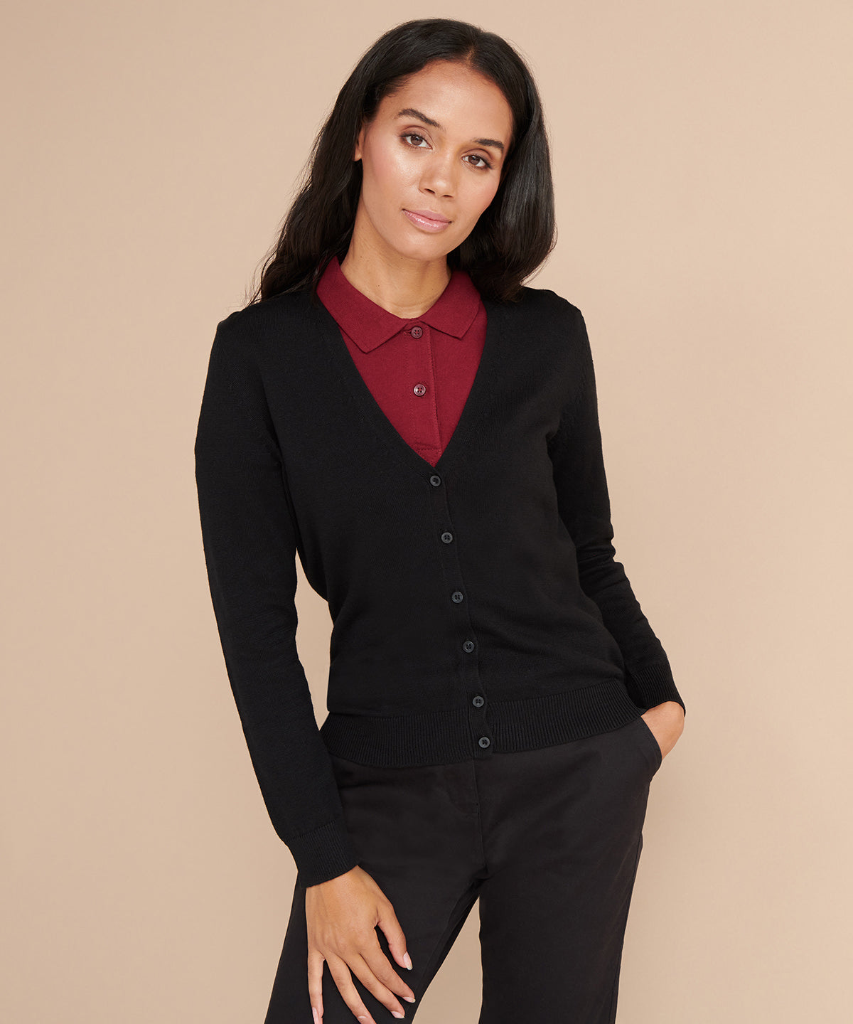 Women's v-neck cardigan