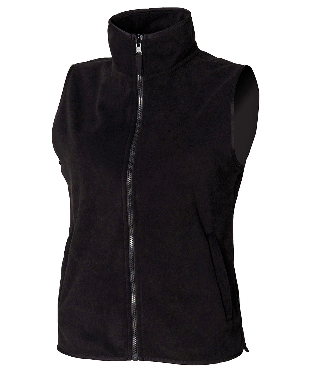 Women's sleeveless microfleece jacket