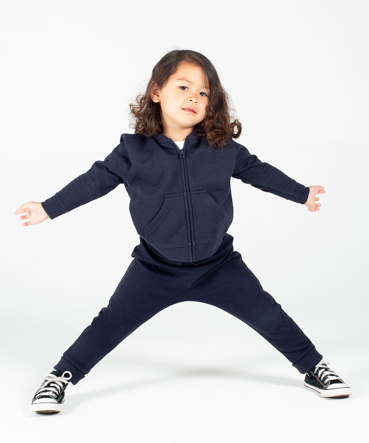Zip-through hoodie