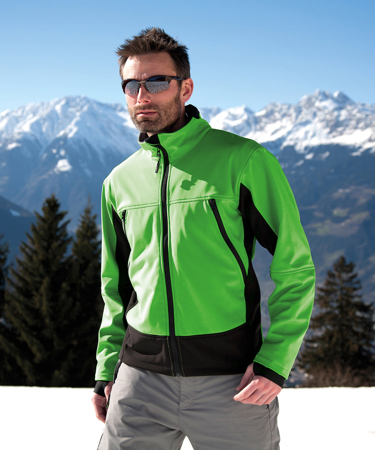 Navy/Black* - Softshell activity jacket - GarmentEmbroidery