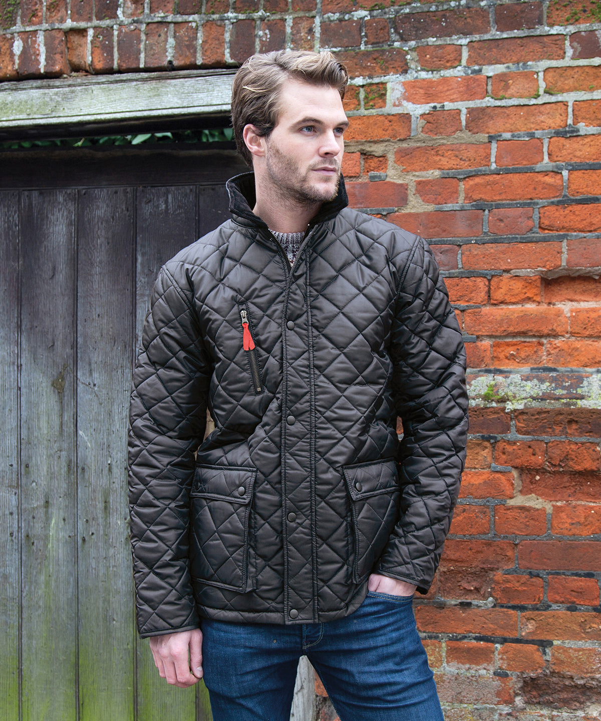 Olive - Urban Cheltenham Gold jacket - GarmentEmbroidery