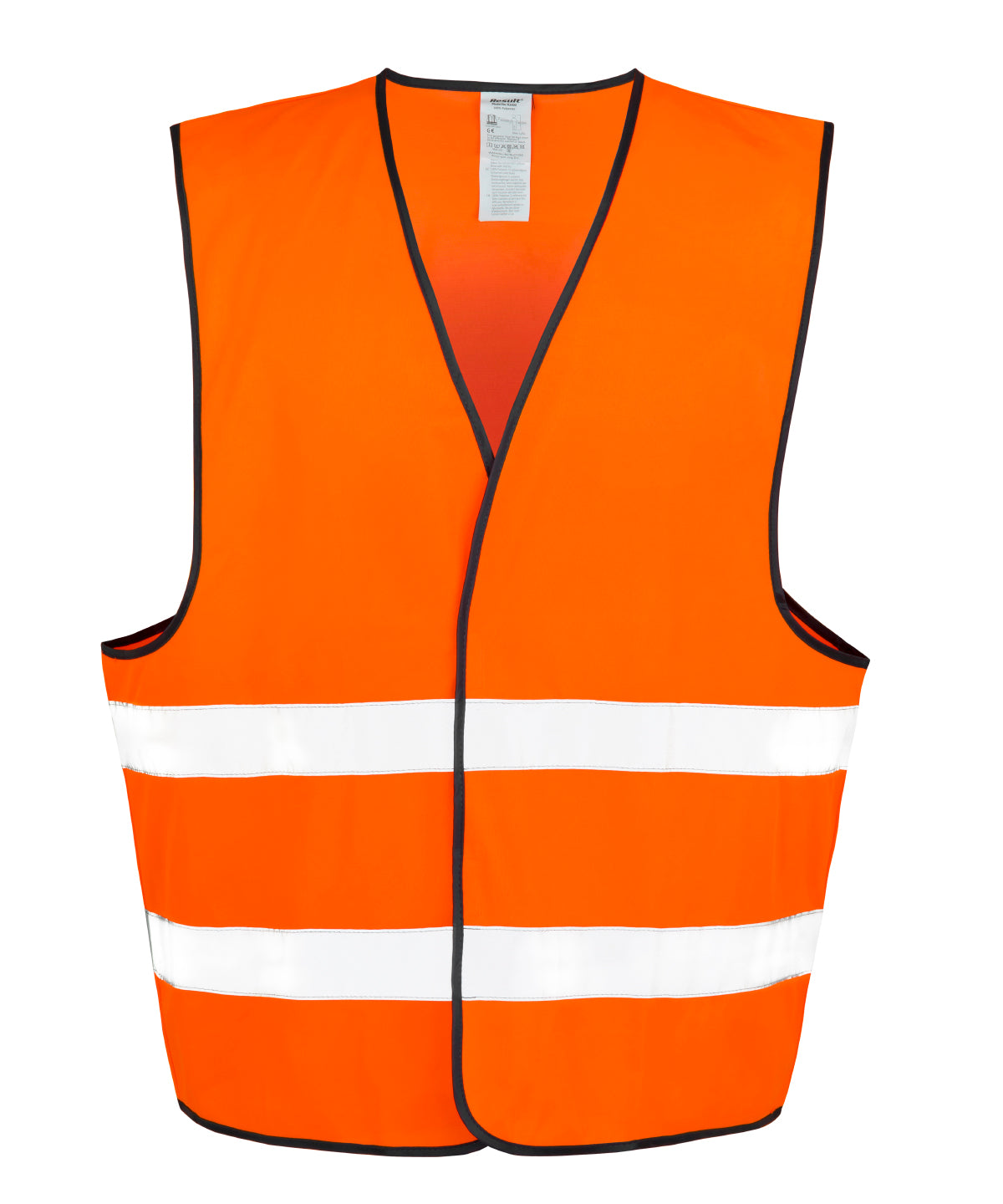 Fluorescent Orange - Core hi-vis vest - GarmentEmbroidery