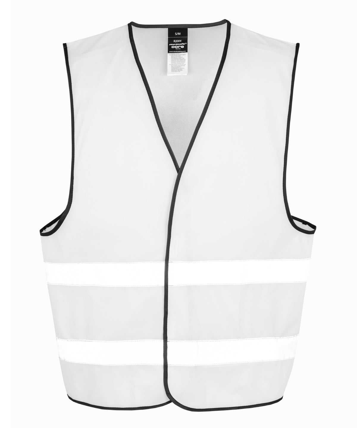 White* - Core hi-vis vest - GarmentEmbroidery