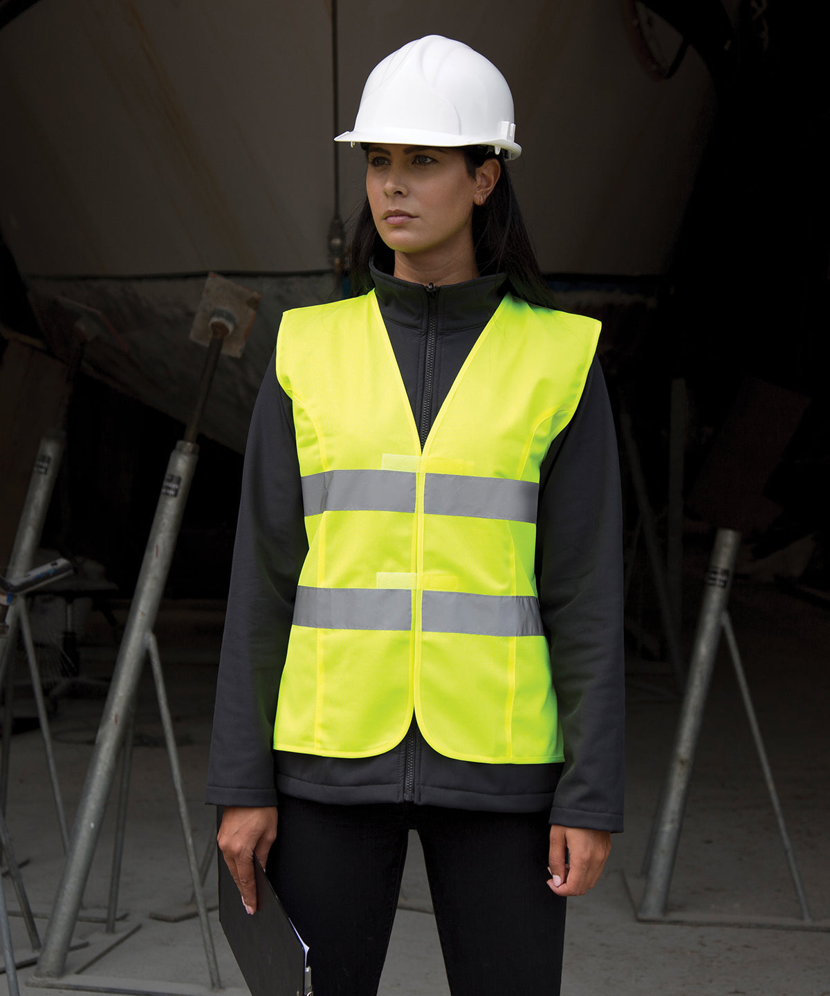 Paramedic Green - Women's high-viz tabard - GarmentEmbroidery