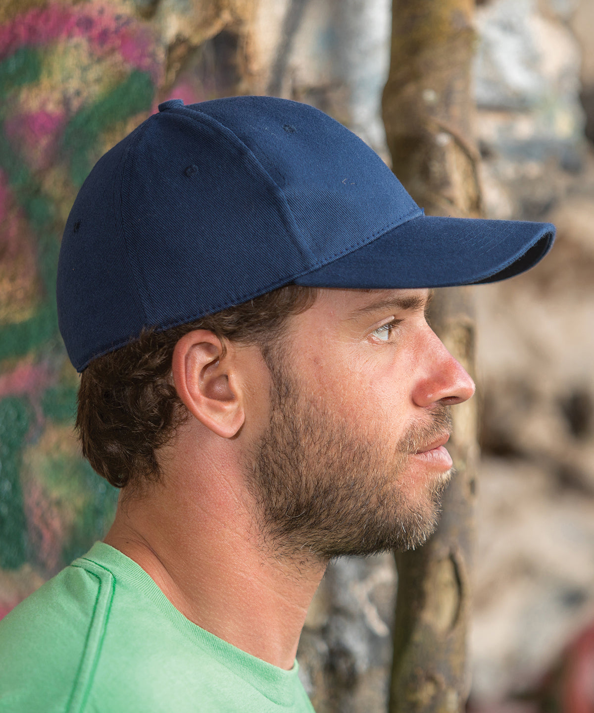White - Kansas flex cap - GarmentEmbroidery