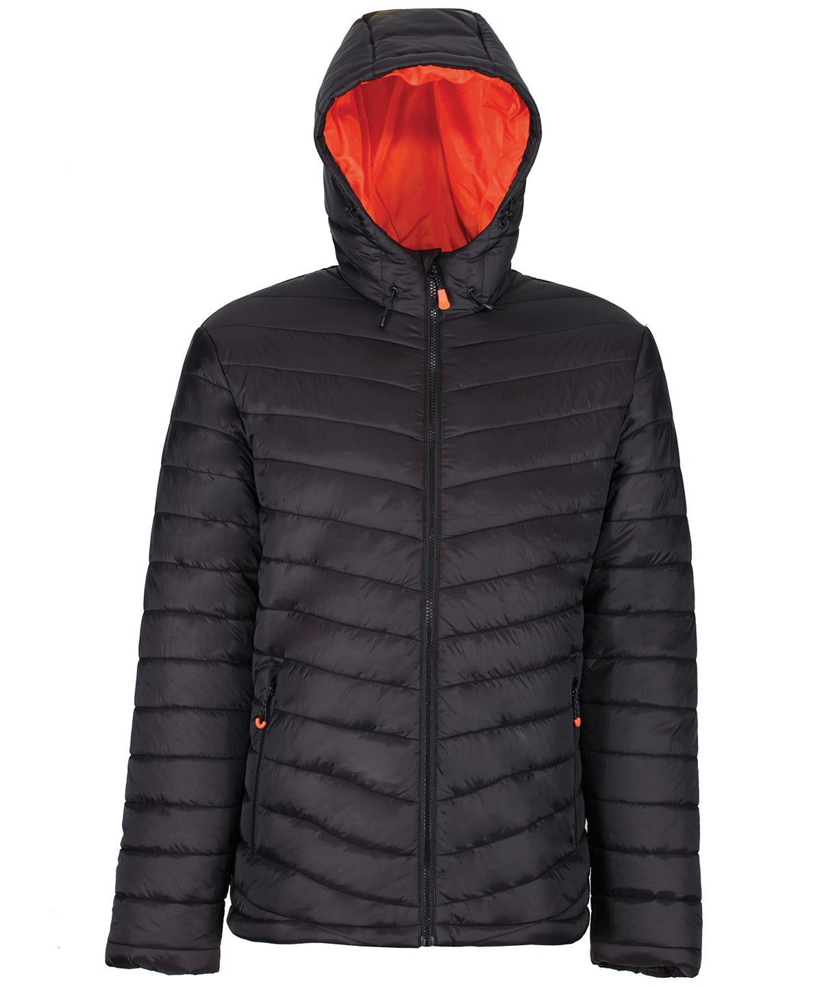 Black - Thermogen powercell 5000 warmloft heated jacket - GarmentEmbroidery