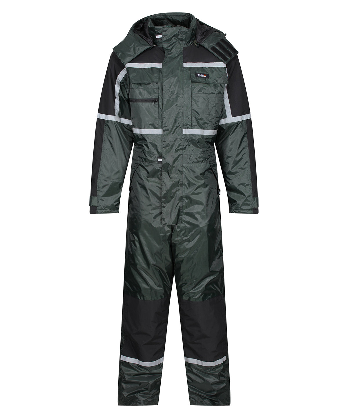 Olive - Pro waterproof insulated coverall - GarmentEmbroidery