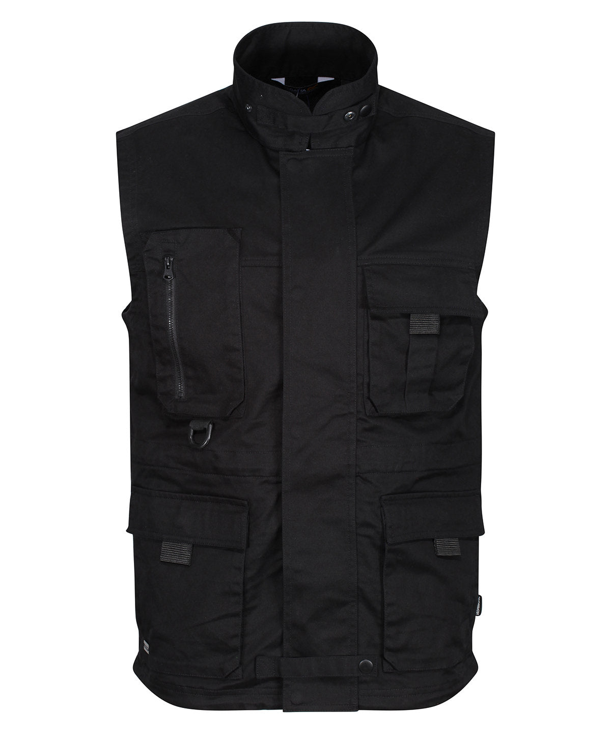 Black - Pro utility vest - GarmentEmbroidery