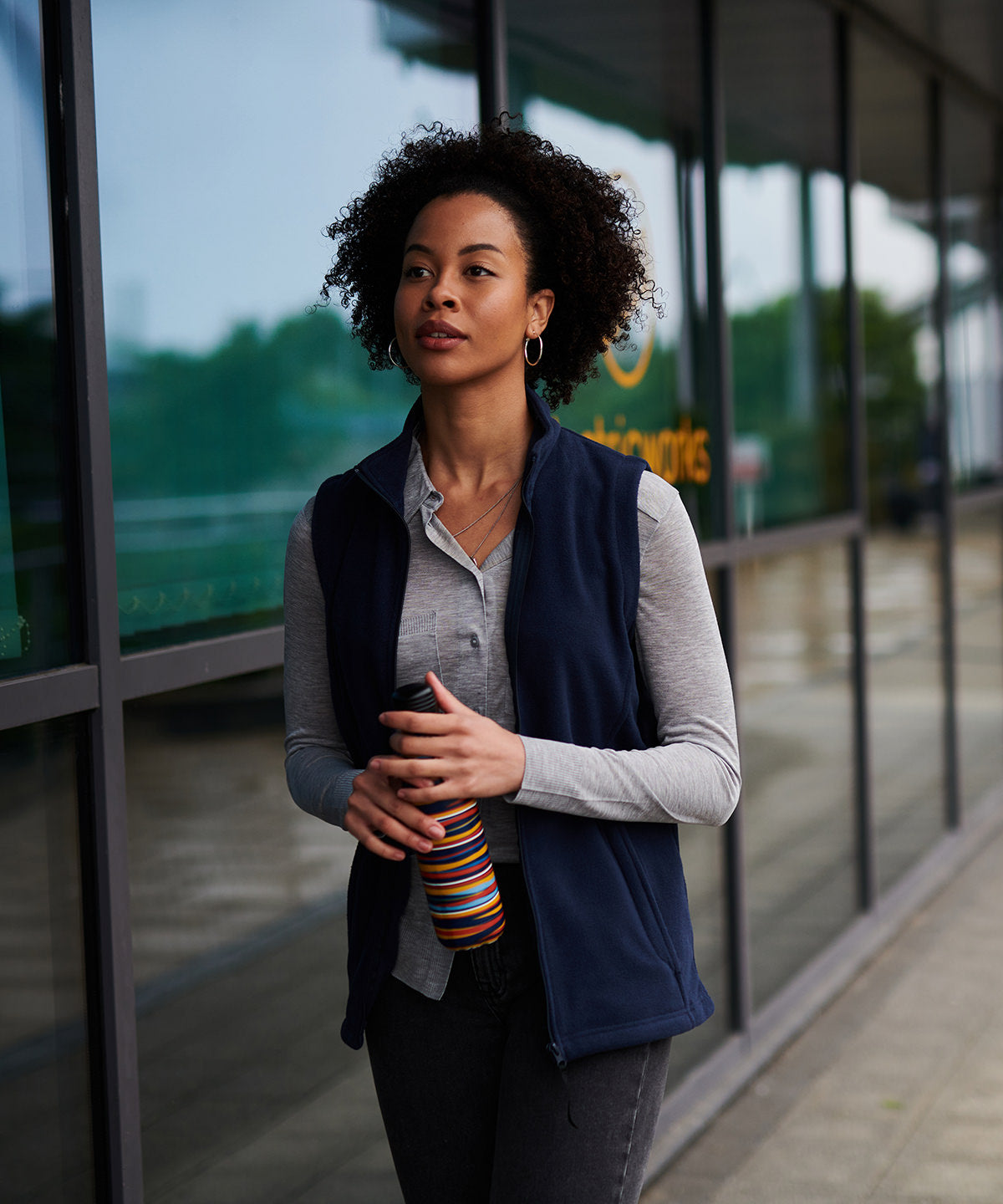 Classic Red - Women's microfleece bodywarmer - GarmentEmbroidery