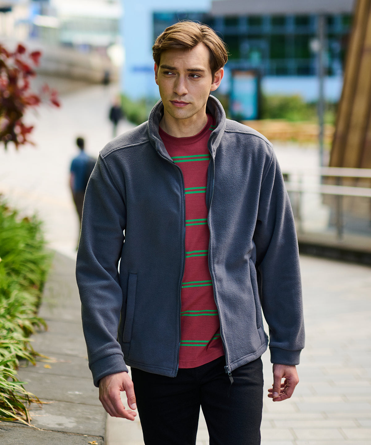 Seal Grey - Thor 350 fleece - GarmentEmbroidery