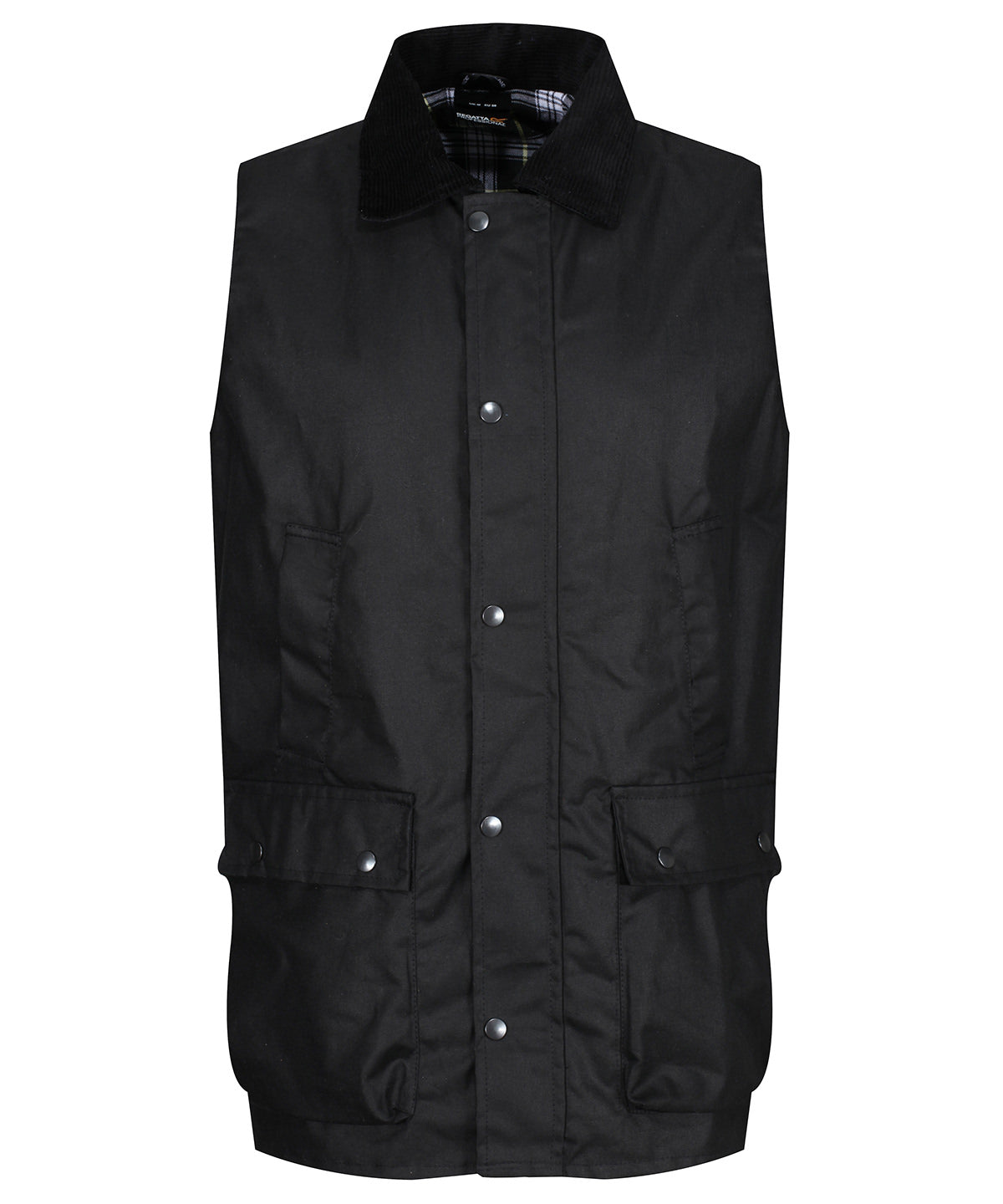 Black - Banbury wax bodywarmer - GarmentEmbroidery
