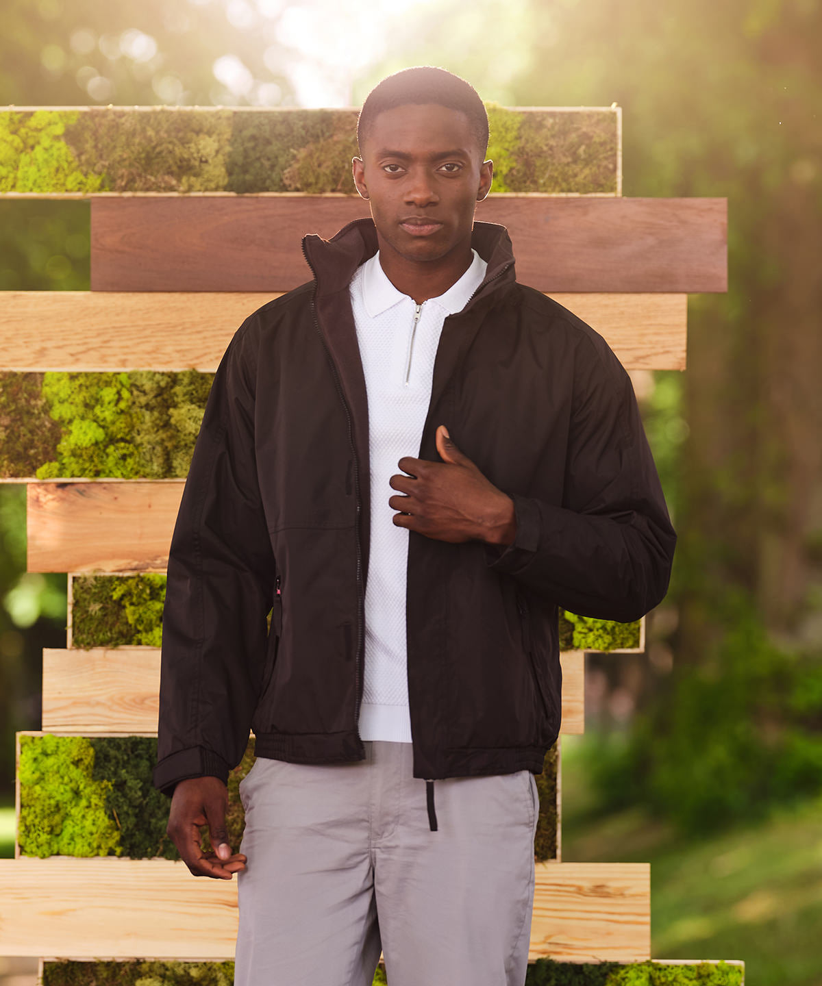 Navy/Navy - Eco Dover Jacket - GarmentEmbroidery