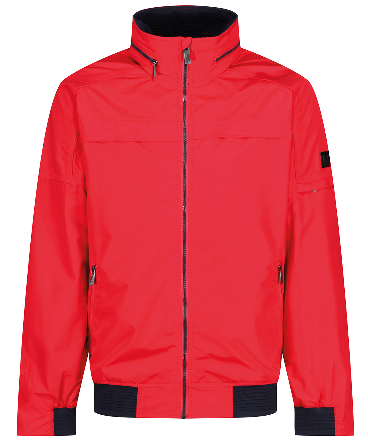 True Red - Finn jacket - GarmentEmbroidery
