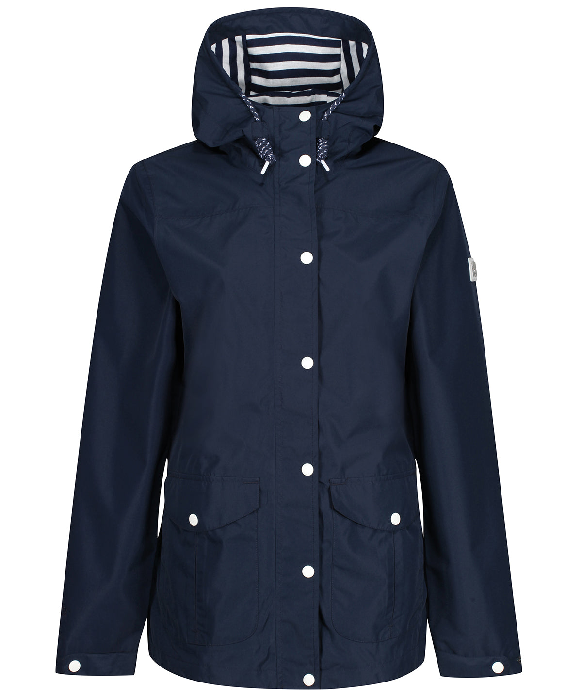 Navy - Women’s Phoebe jacket - GarmentEmbroidery