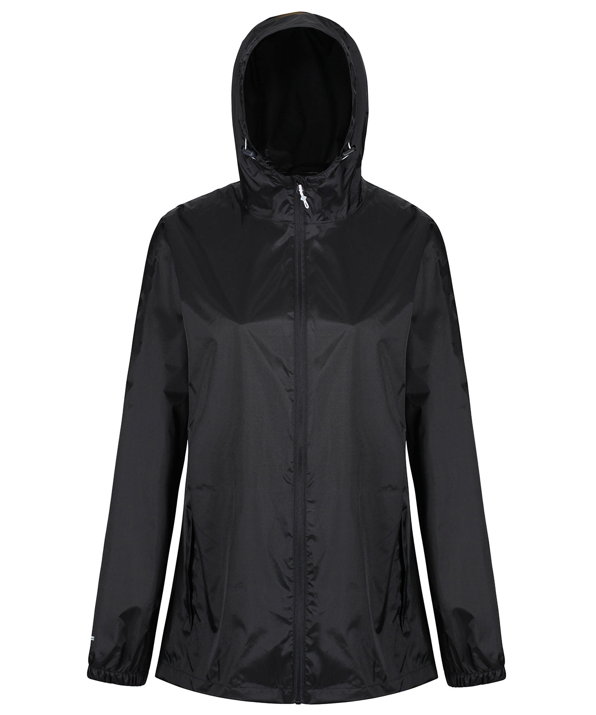 Black - Women's pro packaway jacket - GarmentEmbroidery