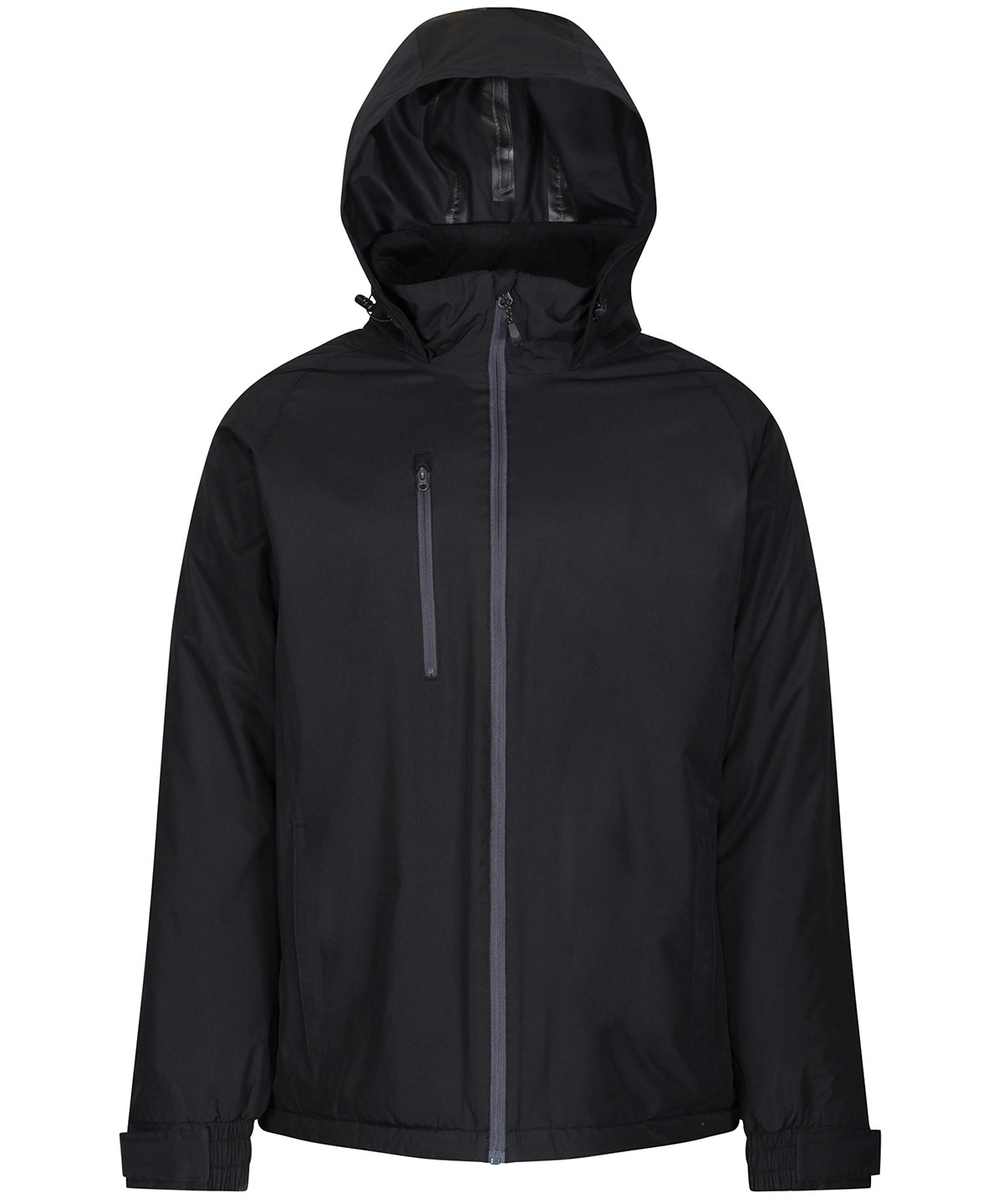 Black - Honestly made recycled insulated jacket - GarmentEmbroidery