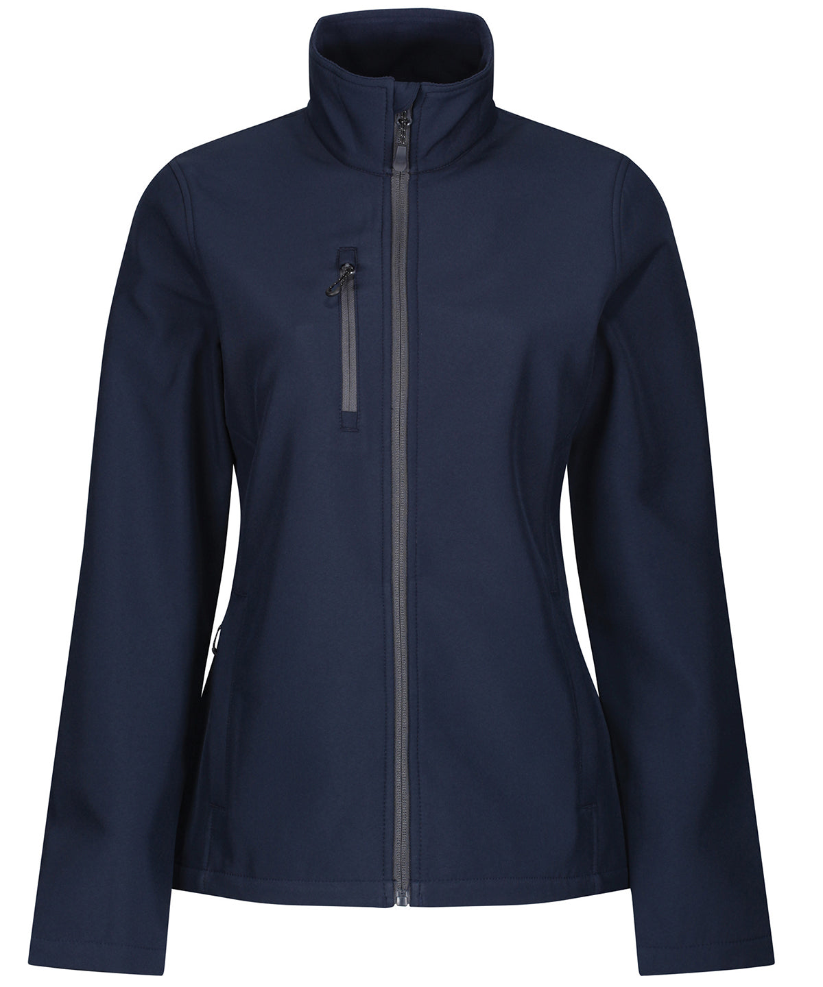 Navy - Women's Honestly made recycled softshell jacket - GarmentEmbroidery