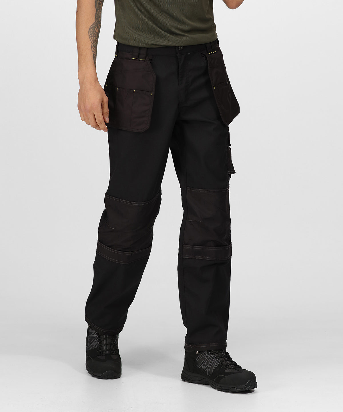 Black - Holster trousers - GarmentEmbroidery