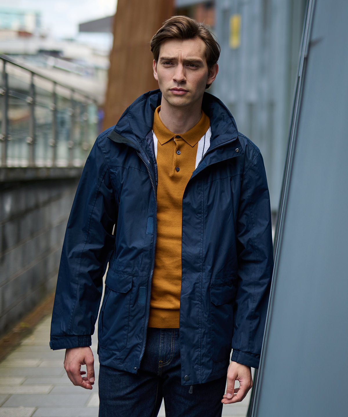 Dark Olive - Vertex III microfibre jacket - GarmentEmbroidery