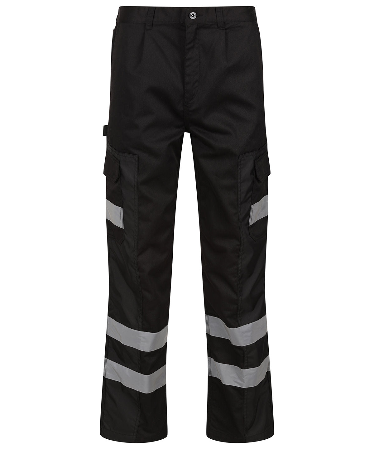 Black - Pro Ballistic workwear cargo trousers - GarmentEmbroidery