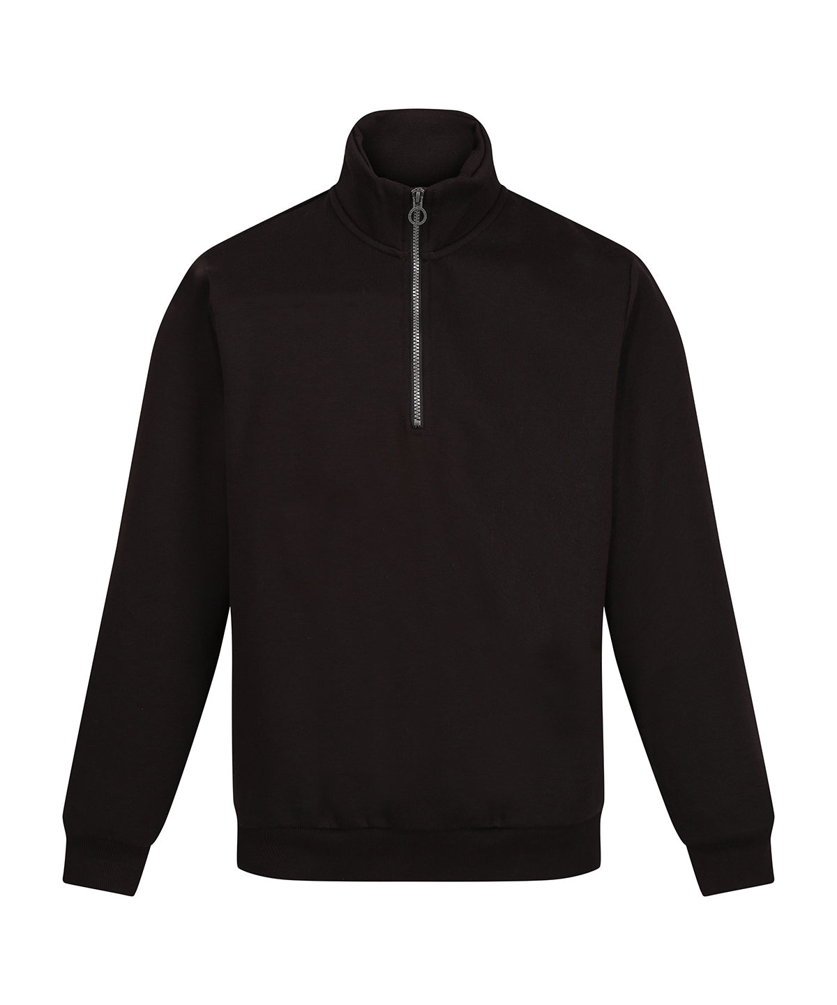 Black - Pro 1/4 zip sweatshirt - GarmentEmbroidery