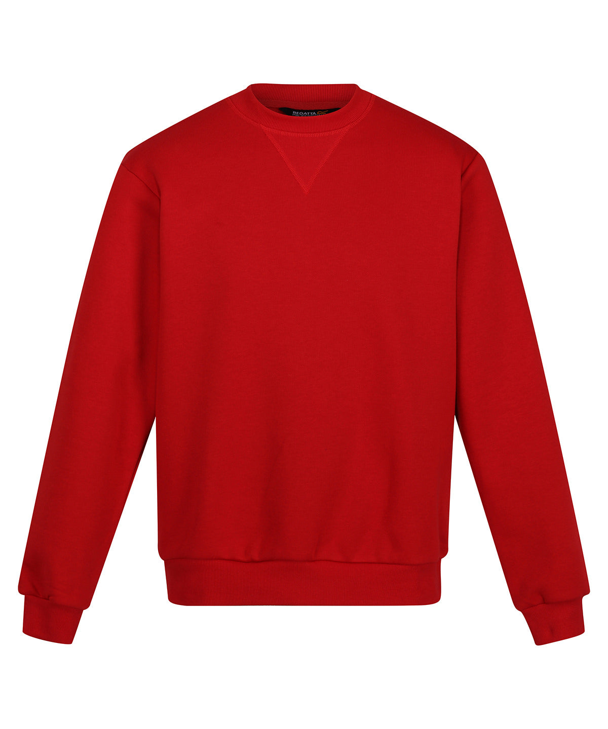 Classic Red - Pro crew neck sweatshirt - GarmentEmbroidery