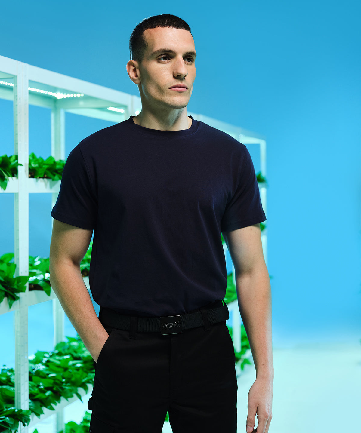Black - Pro soft-touch cotton t-shirt - GarmentEmbroidery