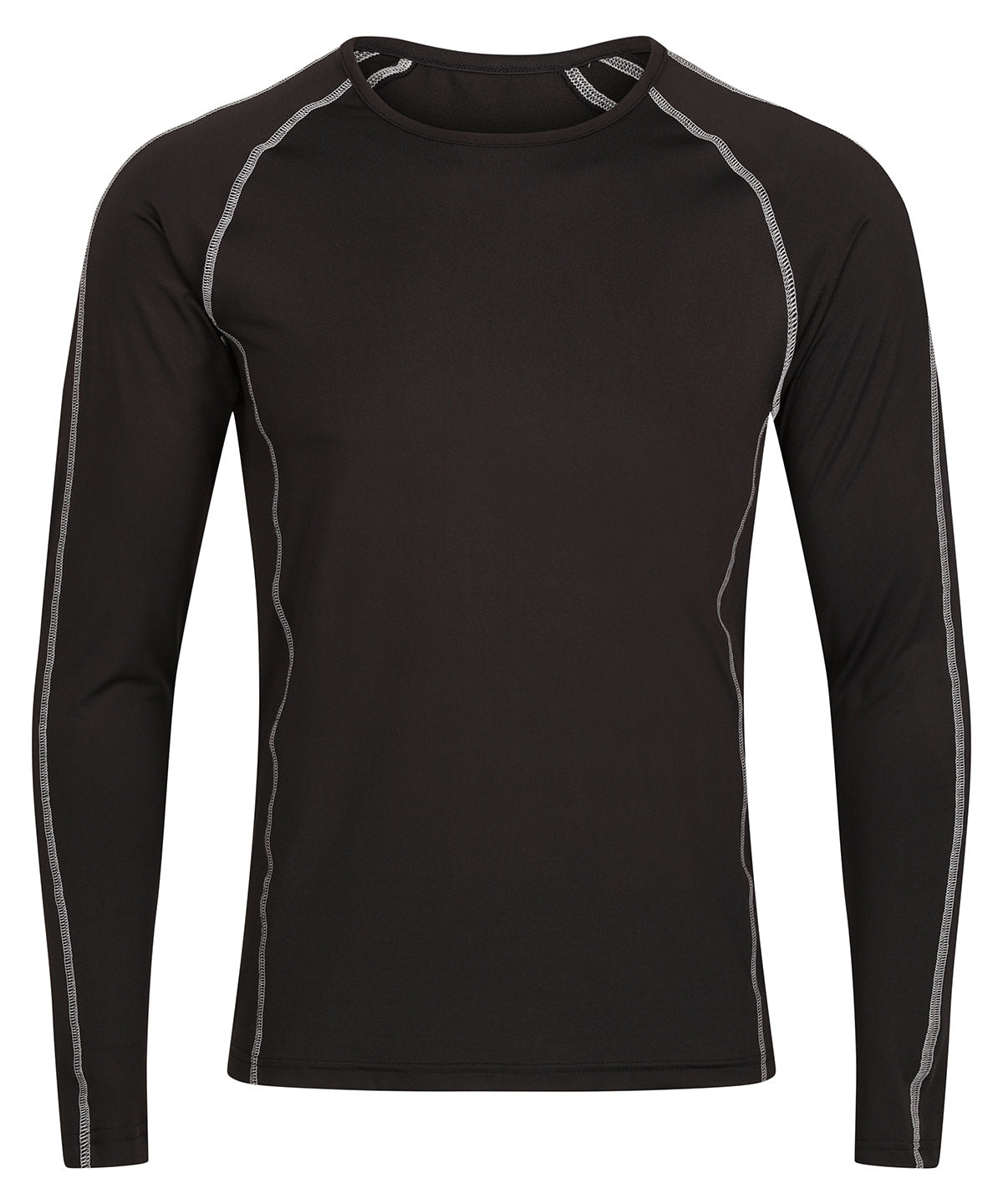 Black - Pro long sleeve baselayer - GarmentEmbroidery