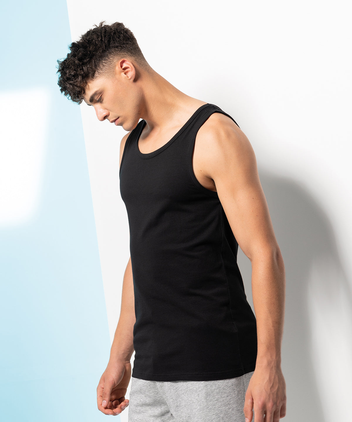 Heather Grey - Feel good stretch vest - GarmentEmbroidery
