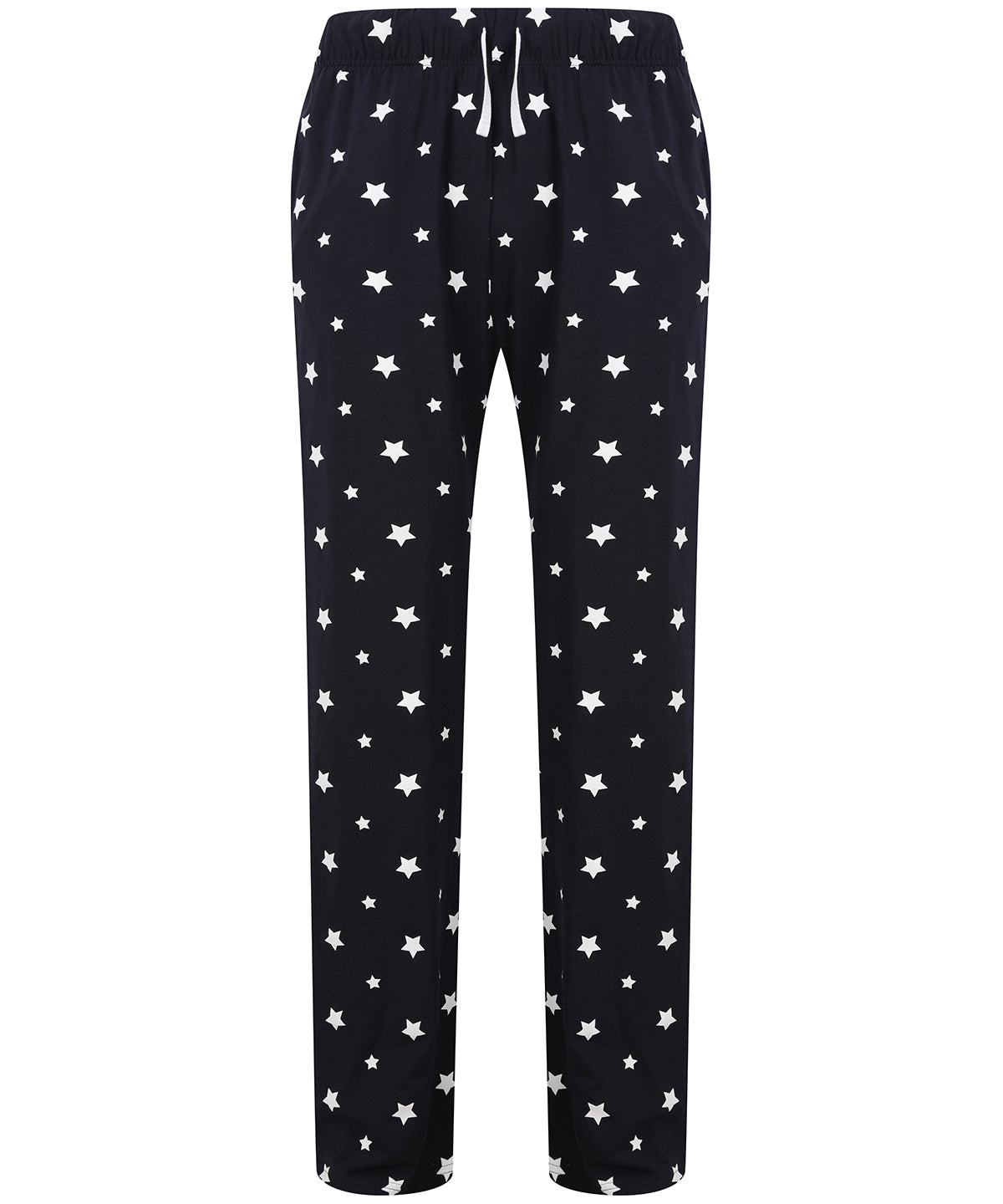 Navy/White Stars - Men's lounge pants - GarmentEmbroidery