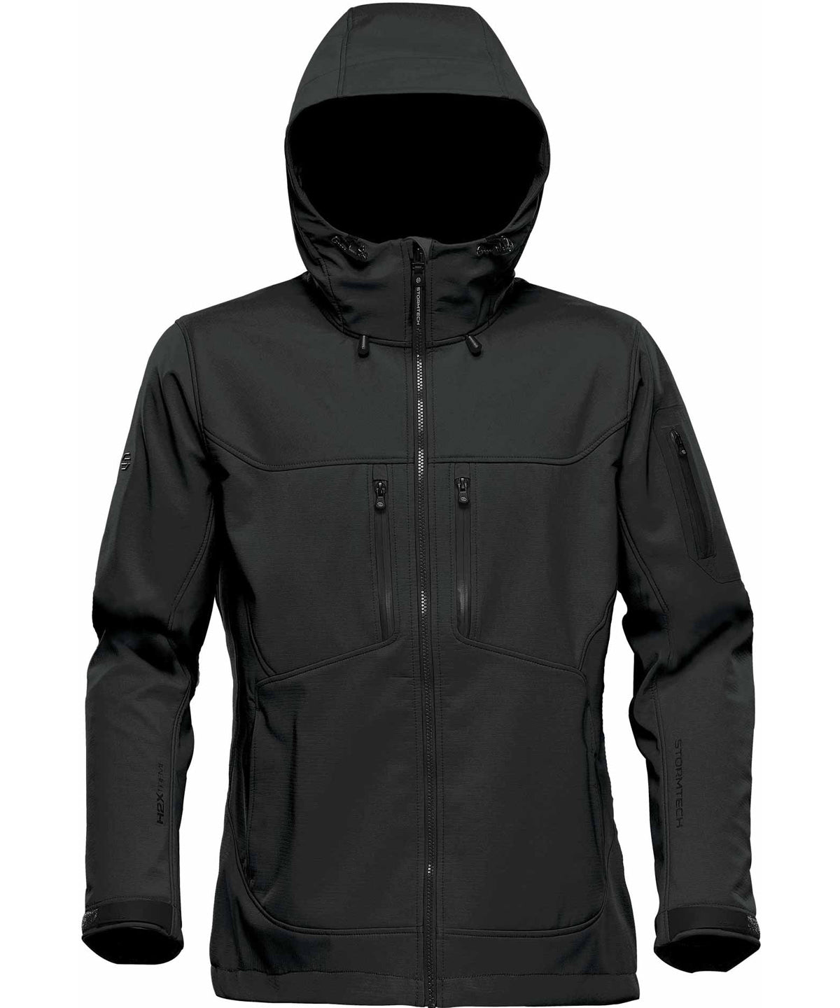 Black/Graphite - Women's Epsilon 2 Softshell - GarmentEmbroidery