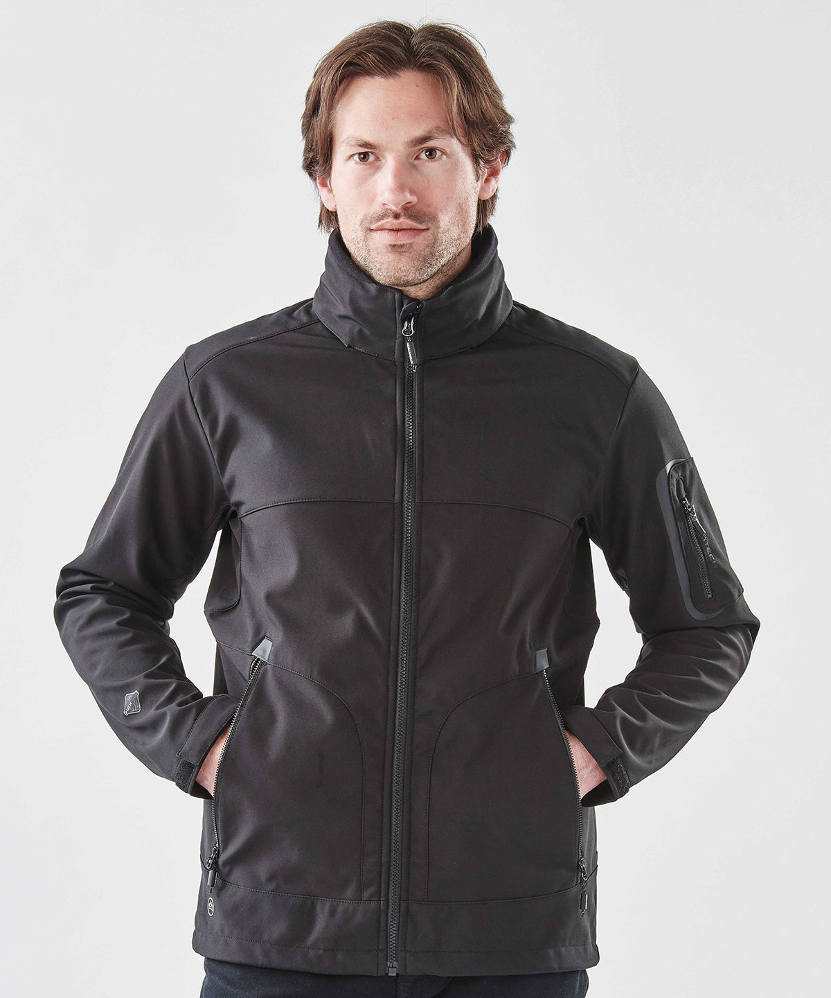 Marine Blue/Black - Cruise softshell - GarmentEmbroidery
