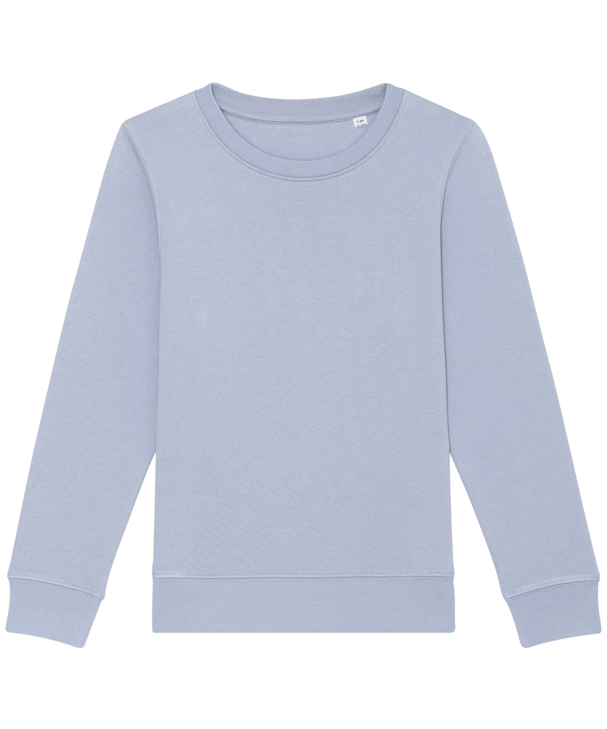 Serene Blue - Kids mini Changer iconic crew neck sweatshirt (STSK913) - GarmentEmbroidery