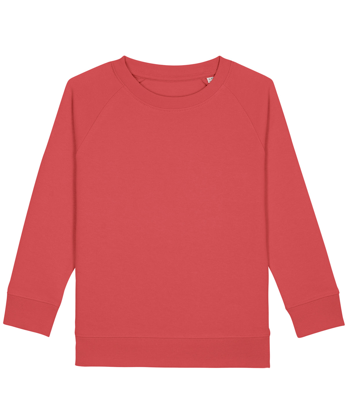 Carmine Red - Kids mini Scouter iconic crew neck sweatshirt (STSK916) - GarmentEmbroidery